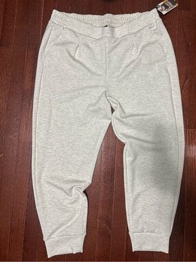 Avia Light Heather Gray Women's Jogger Track Pants